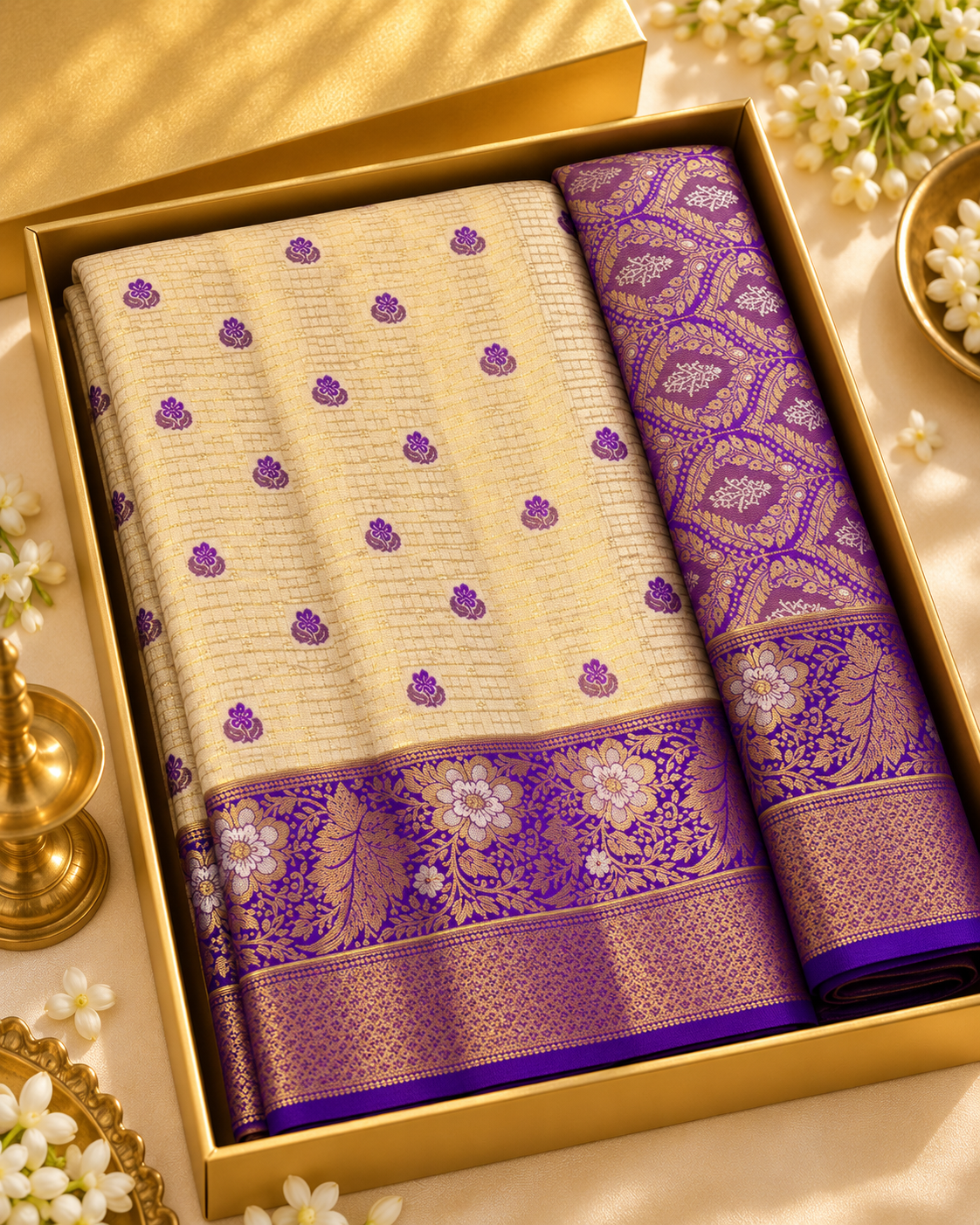 Kanchipuram  Fancy  Silk Saree